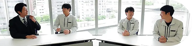 社員クロストーク（動画）で知る